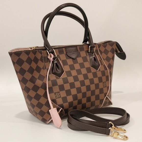 Louis Vuitton Caissa PM Damier Ebene Canvas Tote | Like New Condition - Picture 3 of 11
